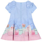 Girls Blue & Pink Bag Dress, 1, hi-res